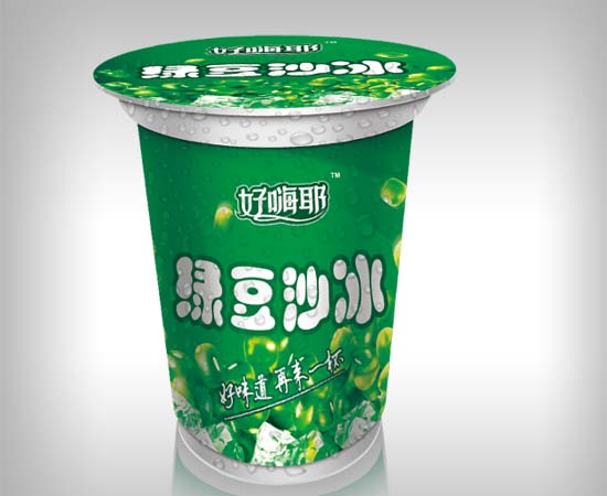 绿豆冰沙包装设计