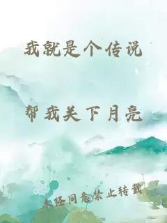 我就是个传说